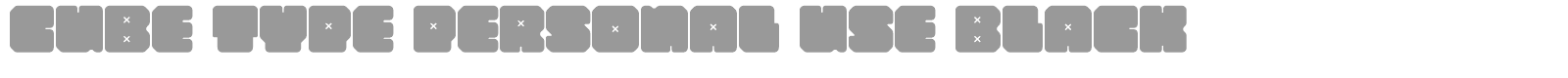 Cube Type font preview
